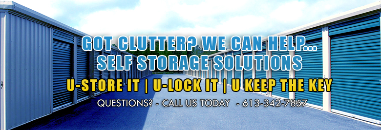 Storage Services in Brockville - About Image